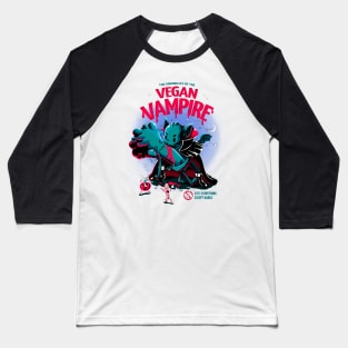 Vegan Vampire halloween Baseball T-Shirt